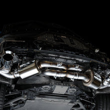 AWE Touring Edition Exhaust - Quad Chrome Silver Tips (2020-2024 Corvette C8) - 3015-42151