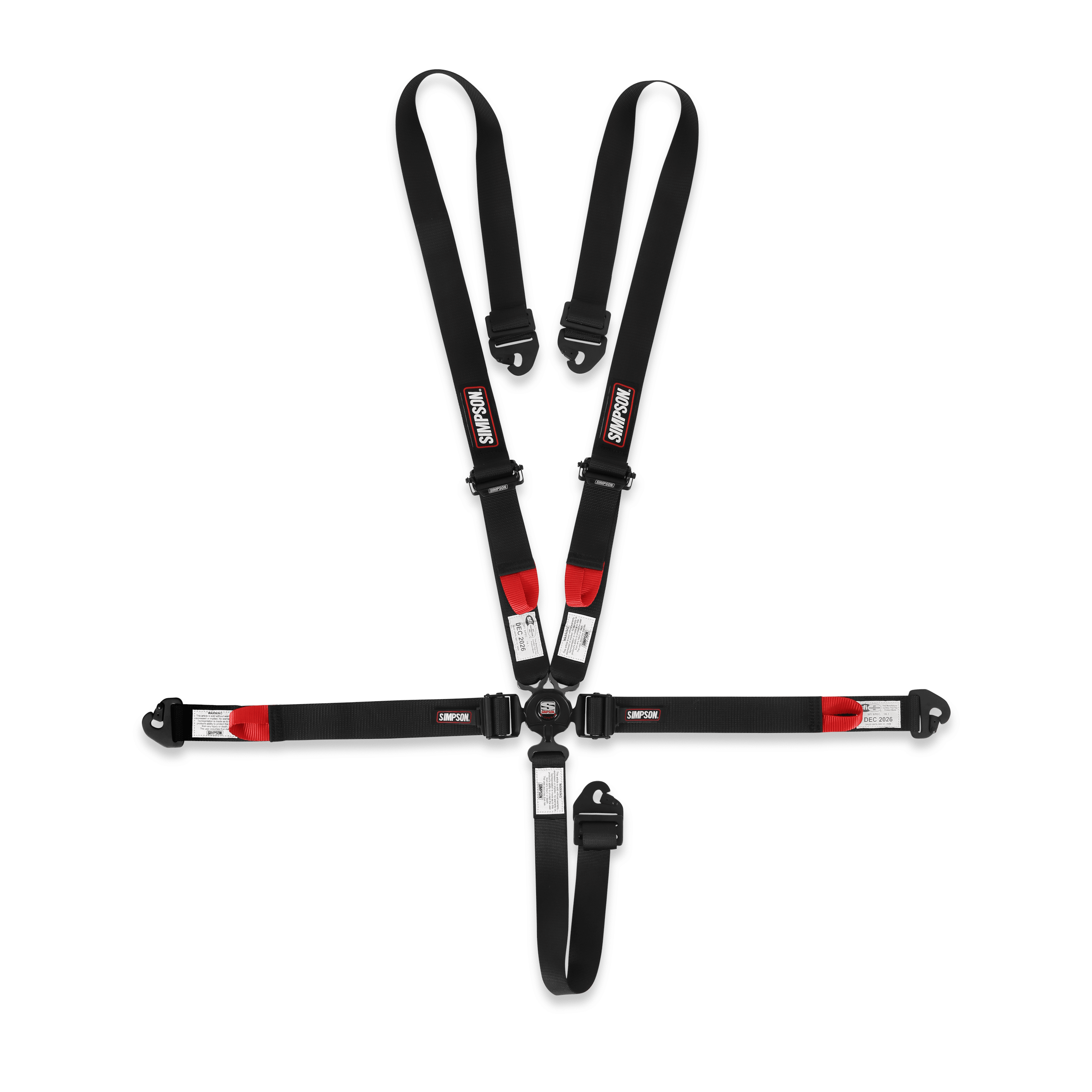Simpson Racing CAMFX 5PT 2x2" Harness - 1CFXD52KC