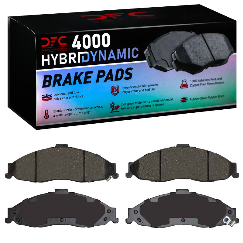DFC 98-02 Pontiac Firebird Front 4000 Hybridynamic Brake Pads