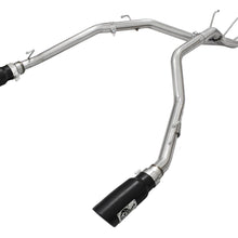 AFE Large Bore-HD Stainless Steel DPF-Back Exhaust System w/ Black Tip (2014-2019 1500, 1500 Classic) - 49-42041-B