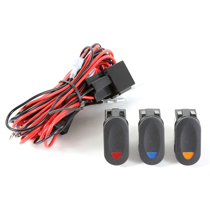 Rugged Ridge Light Installation Wiring Harness Kit 3 Lights - 15210.73