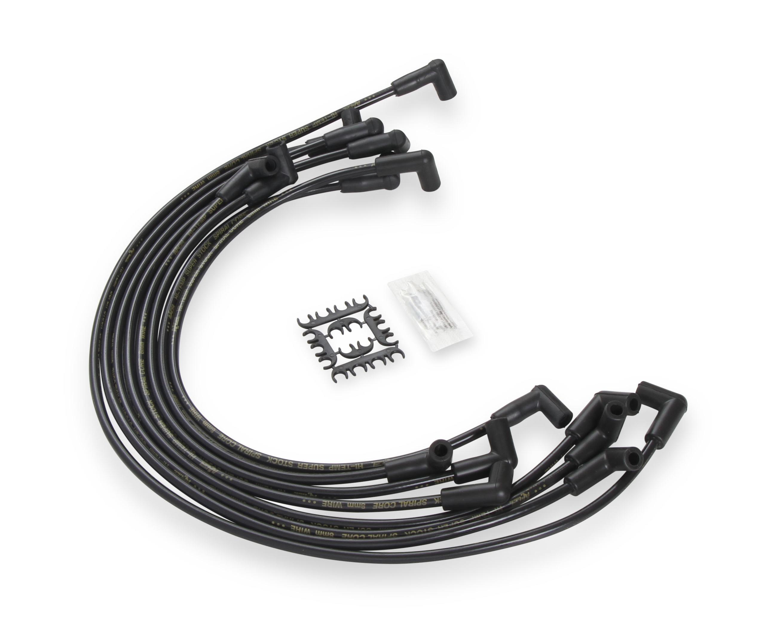 Accel 8Mm Super Stock Spiral Cust Bk () - 5048K