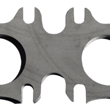 Kooks Dual Pattern Coyote 5.0L/5.2L Header Flange w/ 2" Ports. 3/8" Thick SS. - 70-082