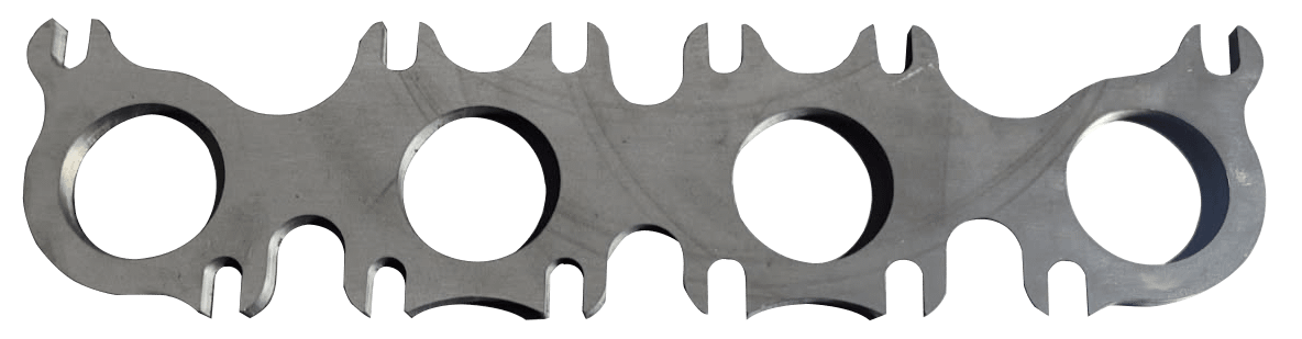 Kooks Dual Pattern Coyote 5.0L/5.2L Header Flange w/ 2" Ports. 3/8" Thick SS. - 70-082