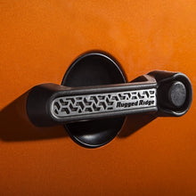 Rugged Ridge Elite Door Handle Inserts Contrast Tread; 07-18 Wrangler Unlimited - 13311.53