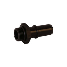 Aeromotive Adapter, Male 5/8 Quick Connect Short to Male AN-08 ORB, Straight.  Direct Port Adapter for any AN-08 ORB port to convert to 5/8" Male Quick Connect. - 15136