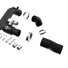 AFE BladeRunner 2-1/2 IN to 3 IN Aluminum Hot-Side Charge Pipe Black (2018-2021 Wrangler) - 46-20468-B