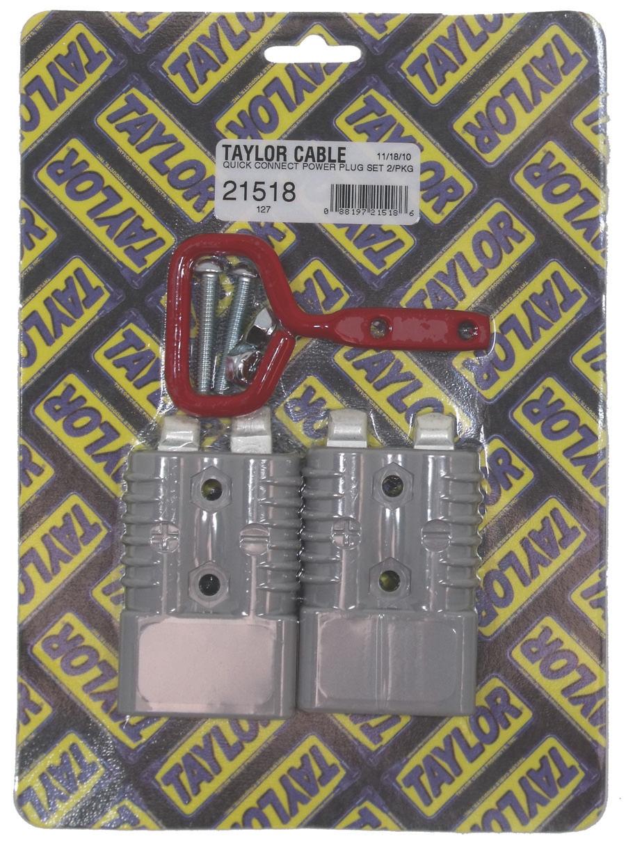 TAYLOR CABLE QUICK CONNECT POWER PLUG SET - 21518