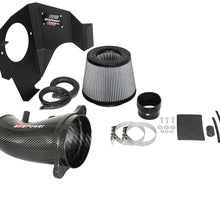 AFE Track Series Stage-2 Carbon Fiber Intake System w/ Pro DRY S Media (2011-2021 300, Challenger, Charger) - 51-12172-C