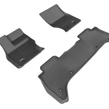 3D MAXpider 2013-2020 Land Rover Range Rover Kagu 1st & 2nd Row Floormats - Black