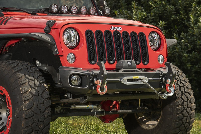 Rugged Ridge Arcus Front Bumper Set W/Tray/Hooks; Jk - 11549.11