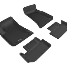 3D MAXpider 2011-2014 Dodge Challenger Kagu 1st & 2nd Row Floormats - Black