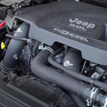 AFE BladeRunner 3 IN Aluminum Hot and Cold Charge Pipe Kit Black (Jeep Wrangler (JL) 20-21 V6-3.0L (td)) - 46-20434-B