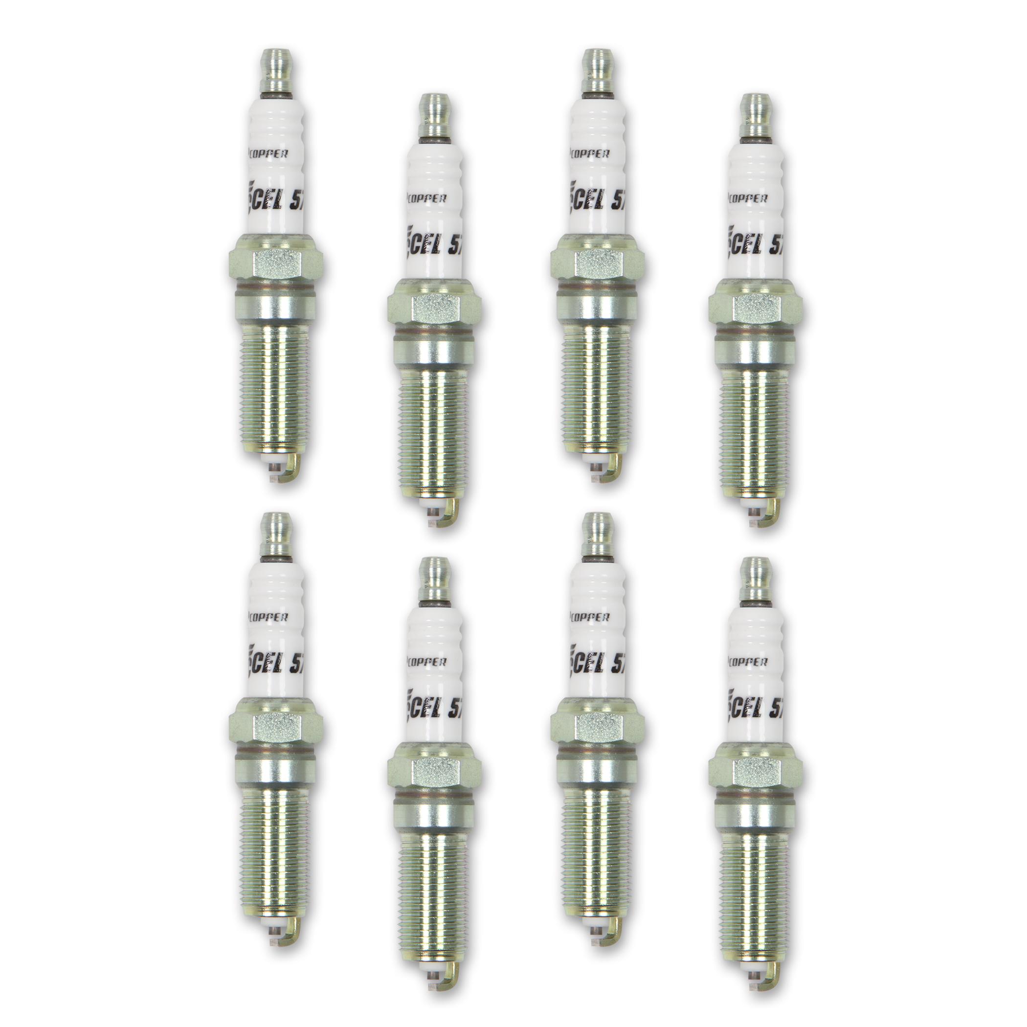 Accel 8162C1 Spark Plug, Ford Coyote, 1 Range Colder, 8Pk
