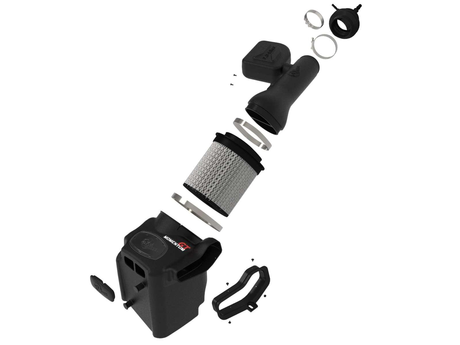 AFE Momentum GT Cold Air Intake System w/ Pro DRY S Media (Ford F-250/F-350 2020 V8-7.3L) - 50-70058D