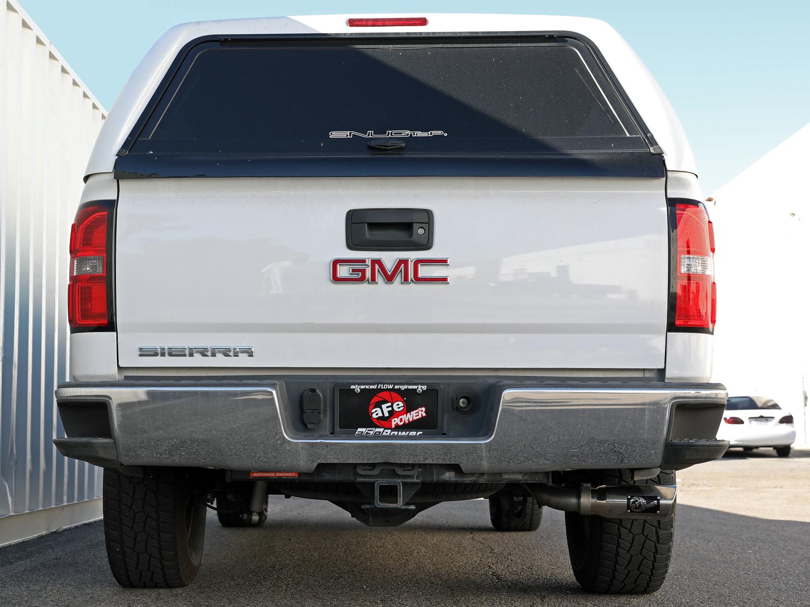 AFE MACH Force-Xp 3 IN 409 Stainless Steel Cat-Back Exhaust System w/ Polished Tip - 49-44136-P