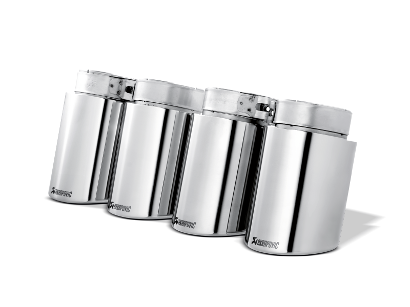 Akrapovic 2011-2018 BMW Tail pipe set (Titanium). (2012-2019 M5, M6, M6 Gran Coupe) - TP-T/S/5