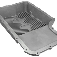 aFe POWER Transmission Pan Raw w/ Machined Fins (2011-2021 F-250 Super Duty, F-250 Super Duty, F-350 Super Duty, F-350 Super Duty) - 46-70180