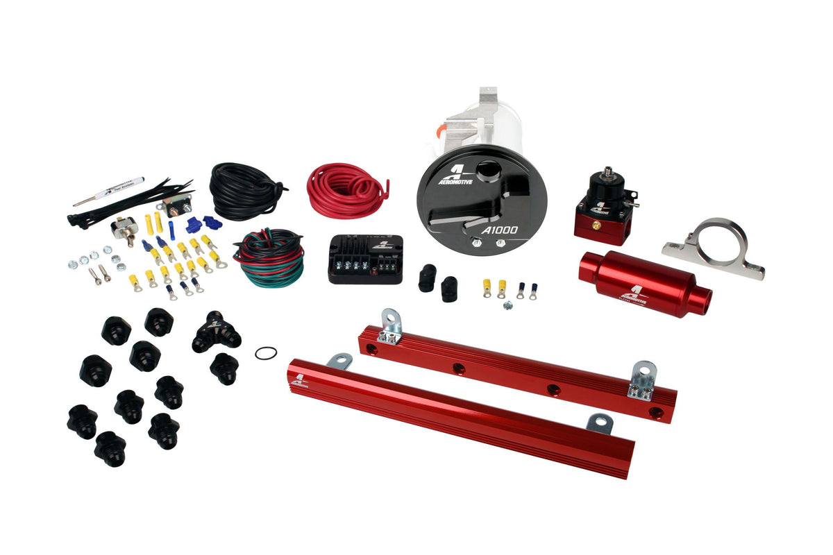 Aeromotive 17305 05-09 Mustang GT Stealth A1000 Street Fuel System with 5.4L 4-V Fuel Rails