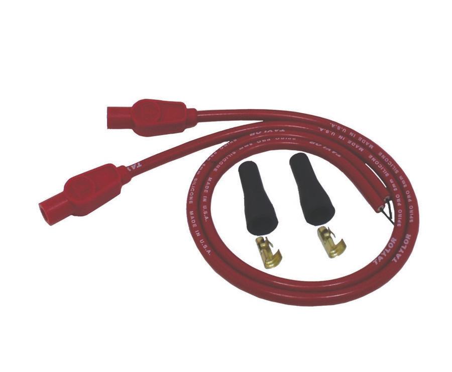TAYLOR CABLE 8mm Spiro-Pro red MC univ 180 - 10255