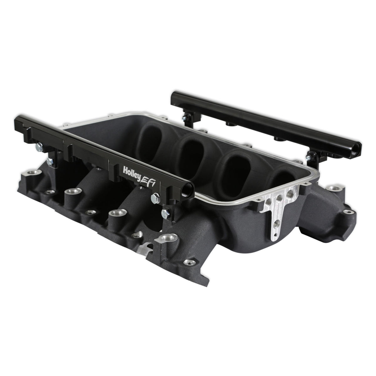 Holley Efi Lo-Ram Intake Manifold Base - 300-711BK