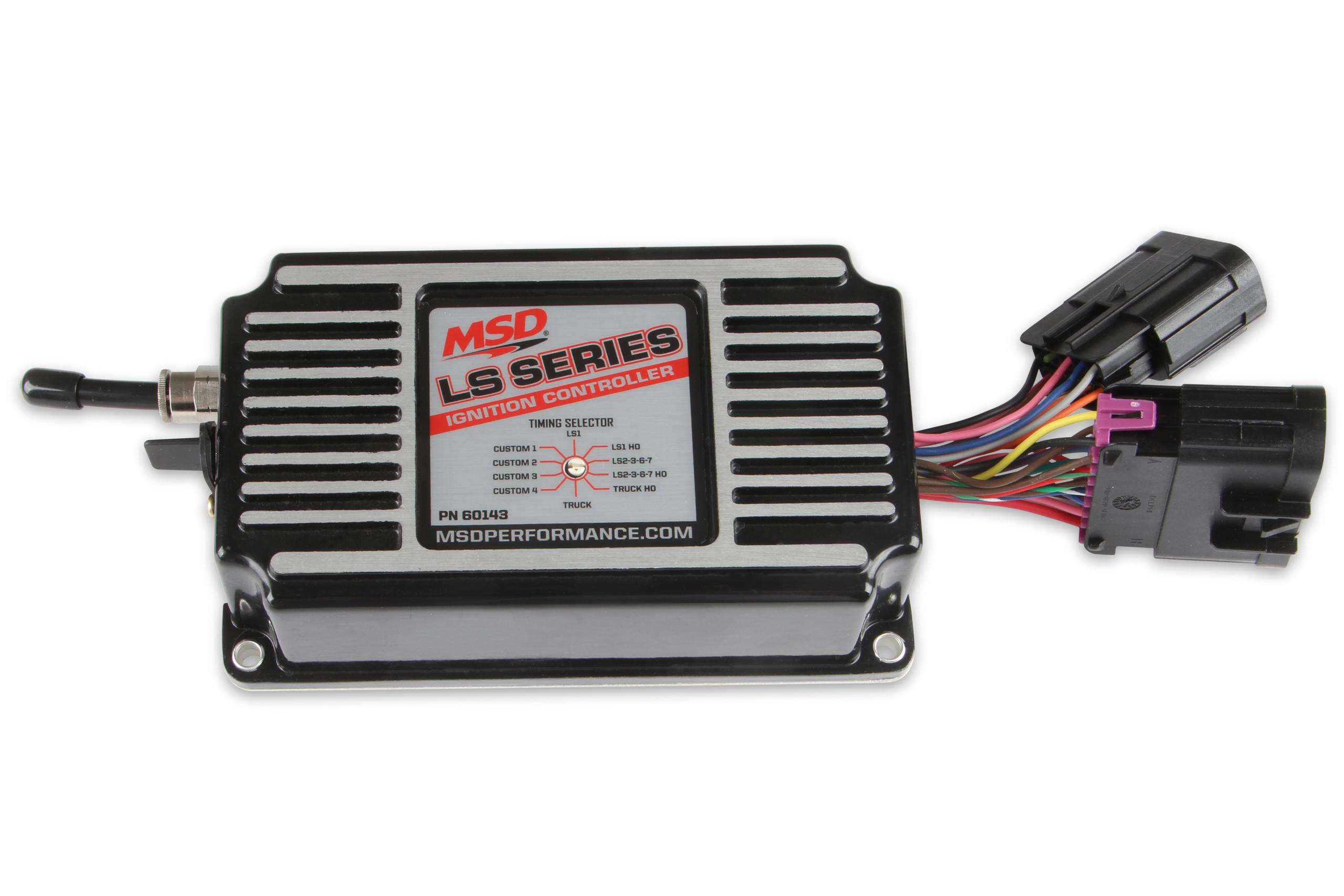 Msd 60143 Ignition Control, Timing/Rev Ls, Black