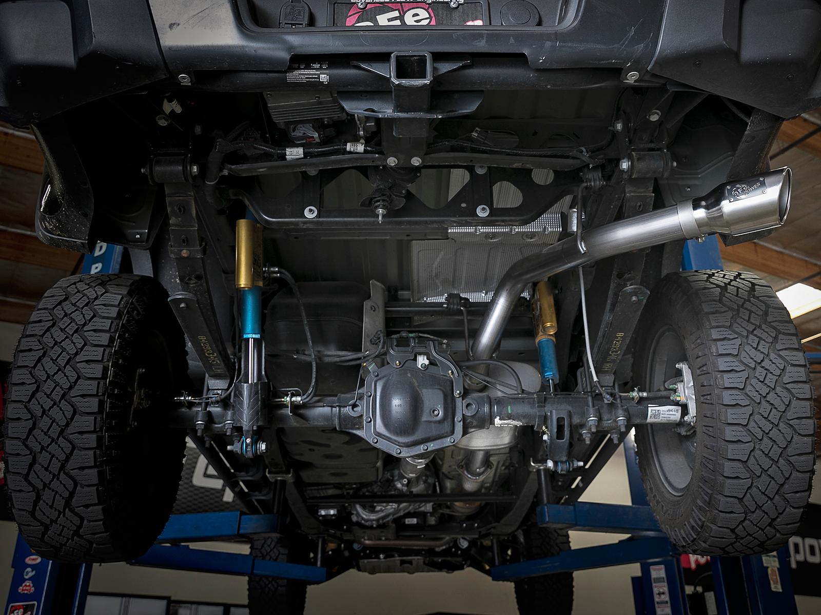 AFE MACH Force-Xp Cat-Back Exhaust System w/ Polished Tip (2015-2021 Colorado, Colorado, Canyon, Canyon) - 49-44058-P
