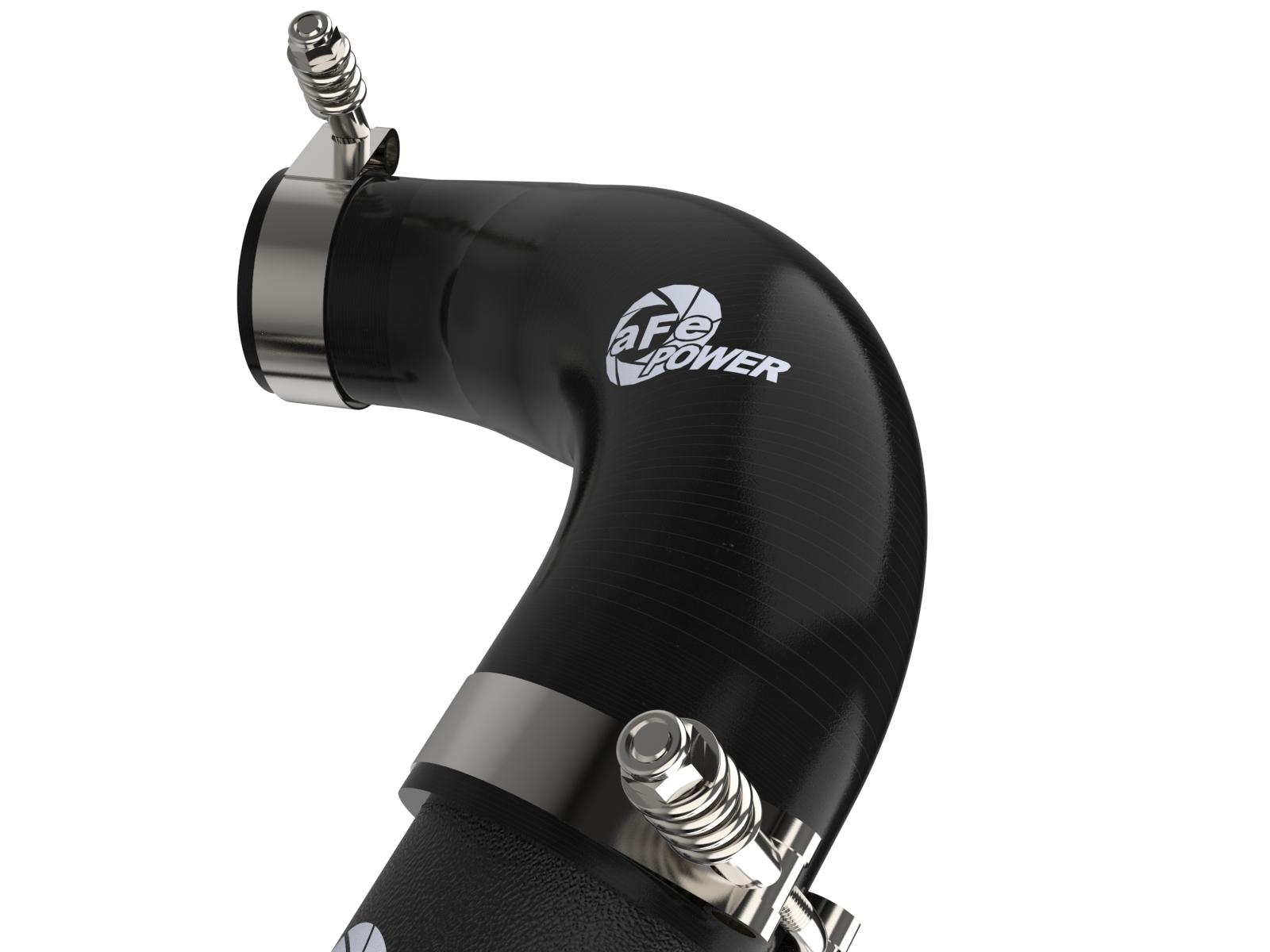 AFE BladeRunner 3 IN Aluminum Hot and Cold Charge Pipe Kit Black Volkswagen GTI (MKVIII) 22-23 L4-2.0L (t) (46-20604-B) - 46-20604-B