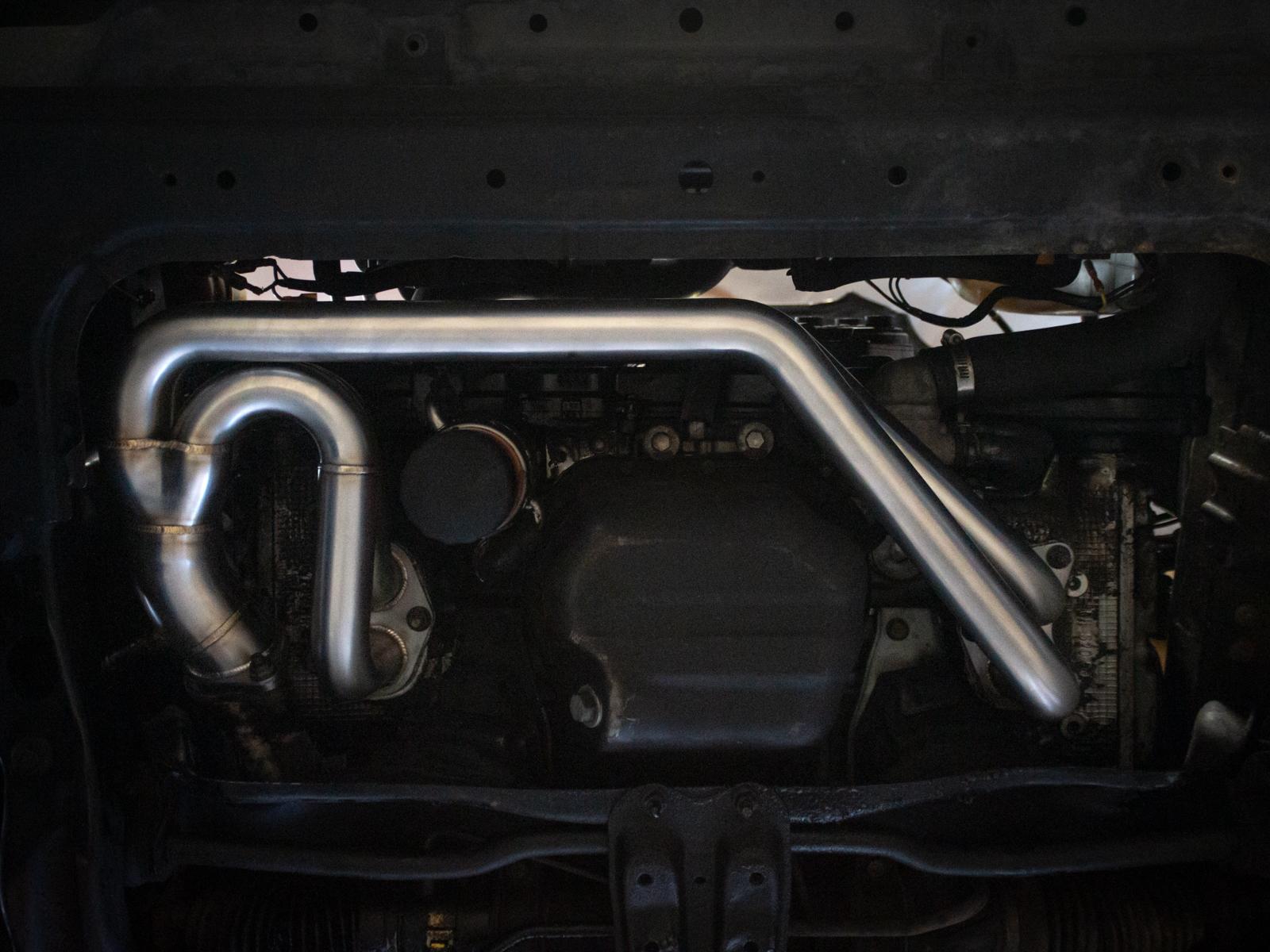 AFE Twisted Steel Long Tube Header 304 Stainless Steel (Subaru Impreza WRX/STi/Legacy 02-21 H4-2.0L (t)/2.5L (t)) - 48-36803