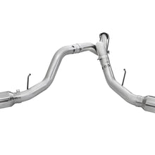 AFE ATLAS 4 IN Aluminized Steel DPF-Back Exhaust System w/Polished Tip (2011-2014 F-250 Super Duty, F-350 Super Duty) - 49-03065-P
