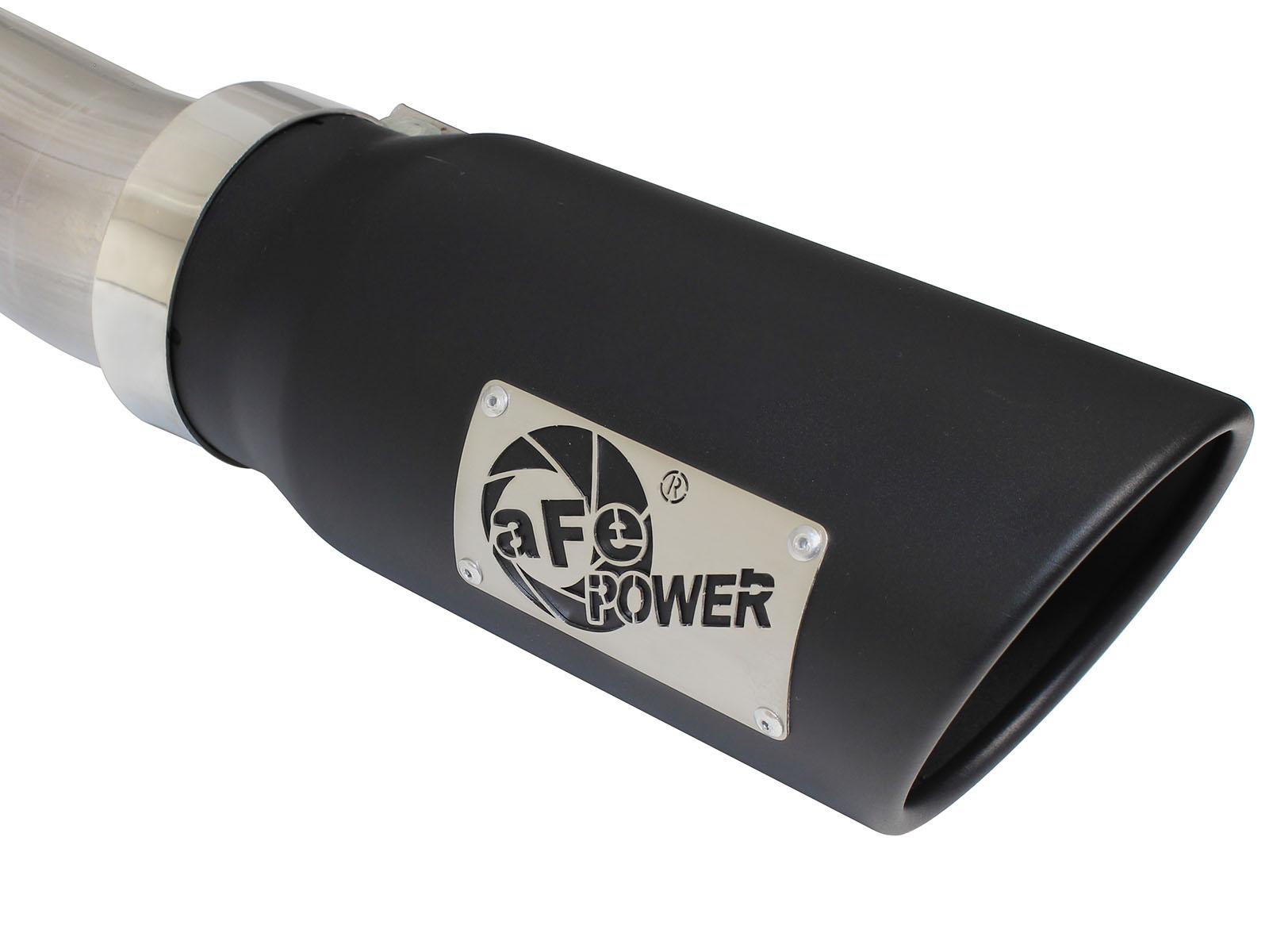 AFE MACH Force-Xp Cat-Back Exhaust System Black - 49-43076-B
