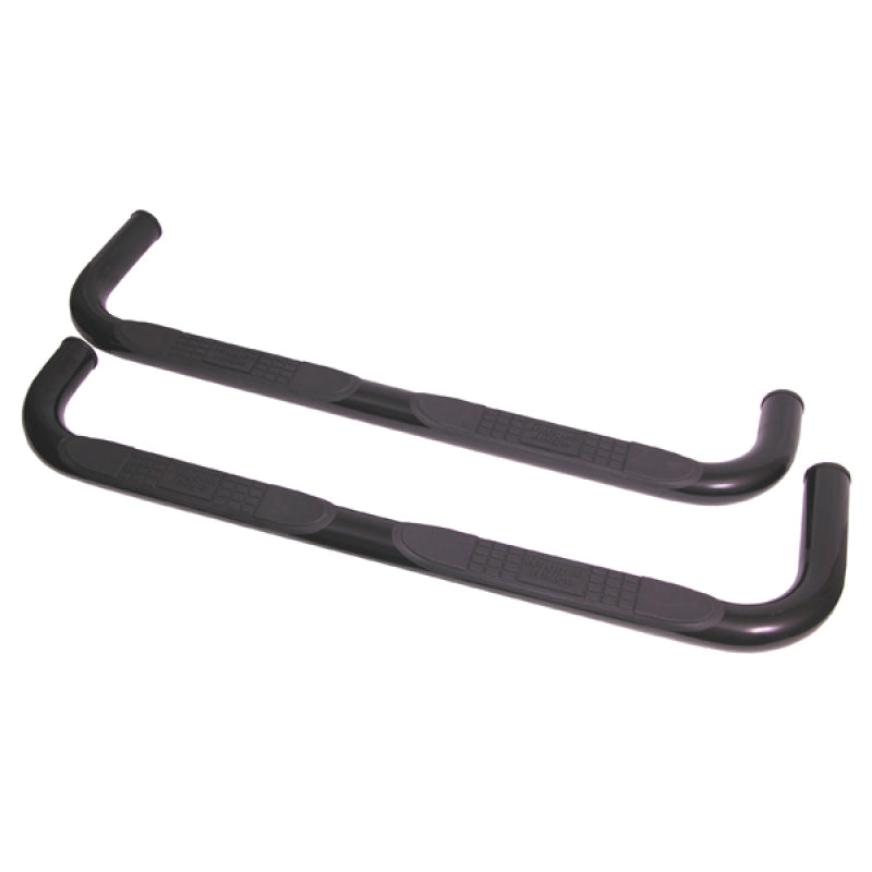 Rugged Ridge Tube Side Step Kit Round 3 Inch Black; 84-01 Jeep Cherokee Xj - 11590.81