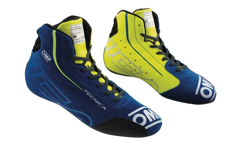 OMP TECNICA SHOES my2025 FIA 8856-2018 BLACK / RED SZ 41