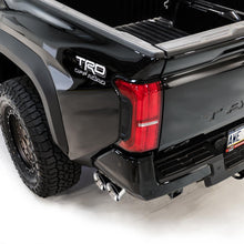AWE 0FG Exhaust - Dual Chrome Silver Tips (2024+ Toyota Tacoma 2.4T) - 3015-32254