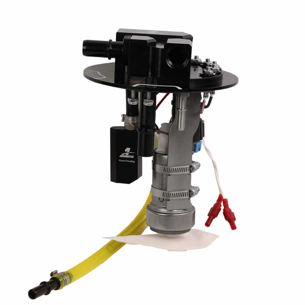 Aeromotive Phantom Series: 2020-2022 Jeep Gladiator Direct Drop-In - 525 LPH with Apex Jet-Siphon, Baffle Check Valves, OEM vent connection.  Return style or Returnless PWM capability. - 18078