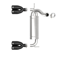 AFE Axle-Back Exhaust System (2007-2018 Jeep Wrangler V6-3.6/3.8L) - 49-38086-B