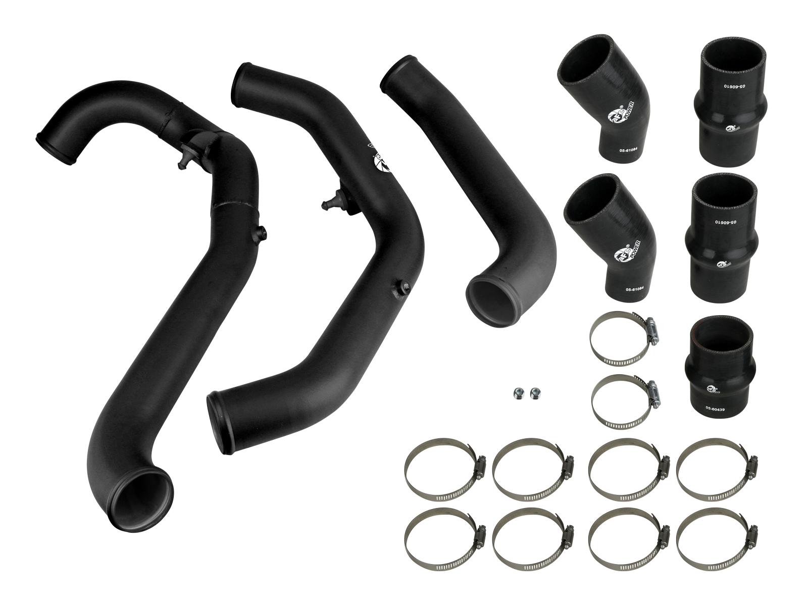 aFe Blade Runner 2 1/2" Intercooler Tubes - Hot Side (2017-2020 F-150 & Raptor 3.5L Ecoboost) - 46-20298-B