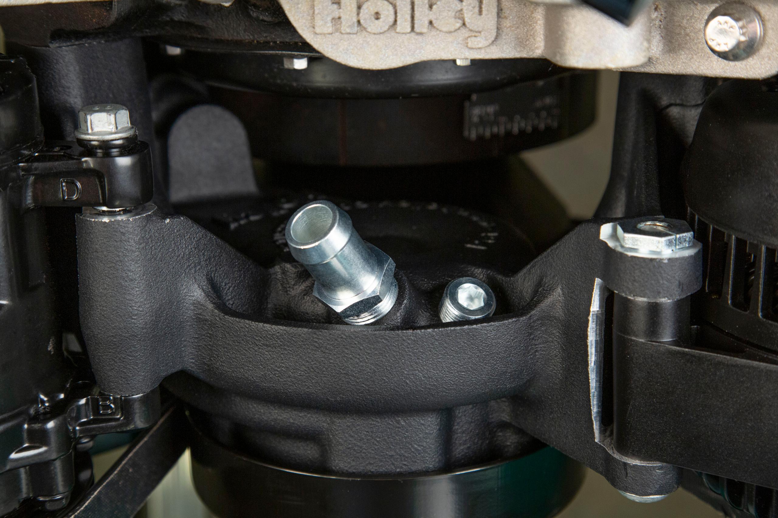 Holley Small Block Chevy Mid-Mount Complete Accessory System.  - 20-240BK