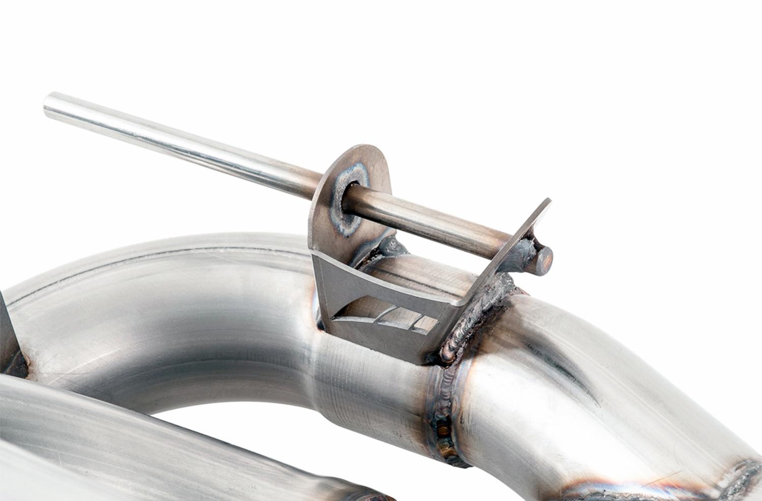AWE Tuning BMW F3X 340i Touring Edition Axle-Back Exhaust - Diamond Black Tips (102mm) - 3010-33042