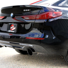 AFE MACH Force-Xp 3 IN to 2-1/2 IN Stainless Steel Axle-Back Exhaust System Black (2021-2024 228i Gran Coupe) - 49-36355-B