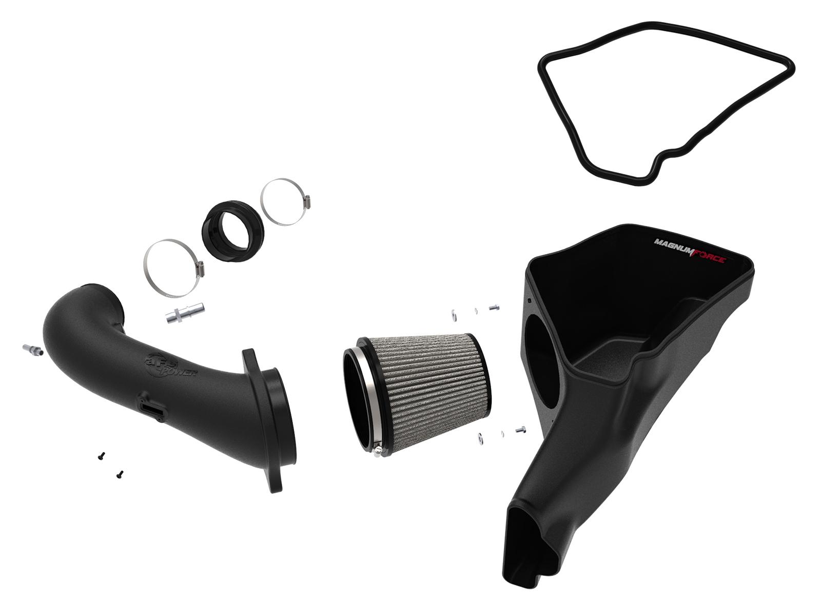 AFE 54-13039D Magnum FORCE Stage-2 Cold Air Intake System w/Pro DRY S Filter Media (18-19 Ford Mustang GT V8-5.0L)