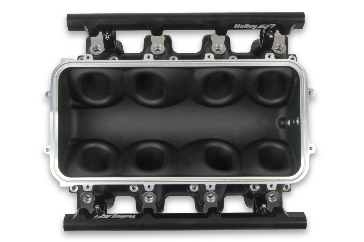 Holley EFI Lo-Ram Intake Manifold Base - 300-670BK
