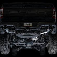 AWE SwitchPath Exhaust - Chrome Silver Tips (2021-2023 F-150 Raptor 3.5L) - 3025-32356