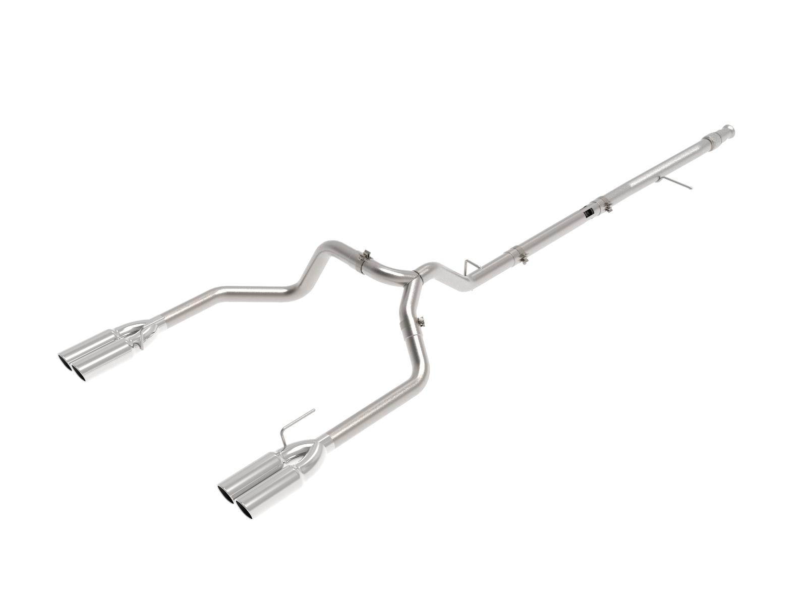AFE Vulcan Series 3 IN 304 Stainless Steel DPF-Back Exhaust System w/Polished Tip (GM Trucks 20-21 L6-3.0L (td) LM2) - 49-34130-P