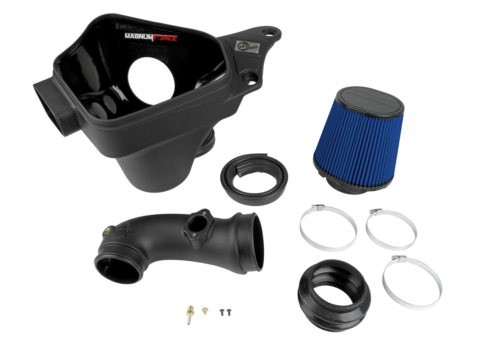 AFE Magnum FORCE Stage-2 Cold Air Intake System w/ Pro 5R Media (BMW 128i/325i/328i/330i (E82/88/90/91/92/93) 06-13 L6-3.0L N52) - 54-13053R