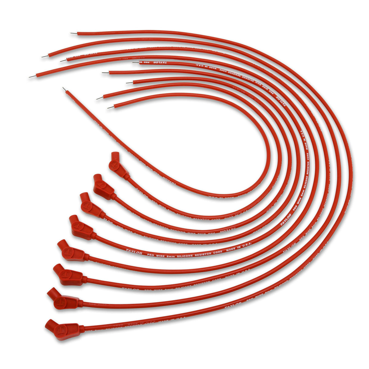 TAYLOR CABLE 8mm Pro Wire RC univ 8 cyl 135 red - 70253