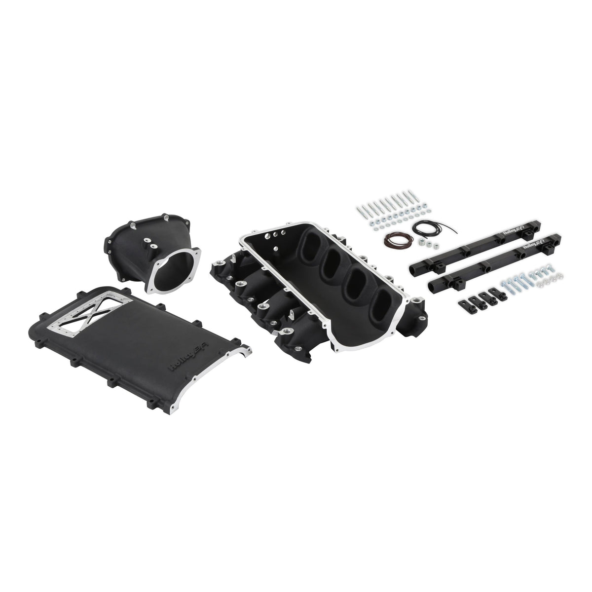 Holley Efi Ultra Lo-Ram Intake Manifold Kit - 300-719BK