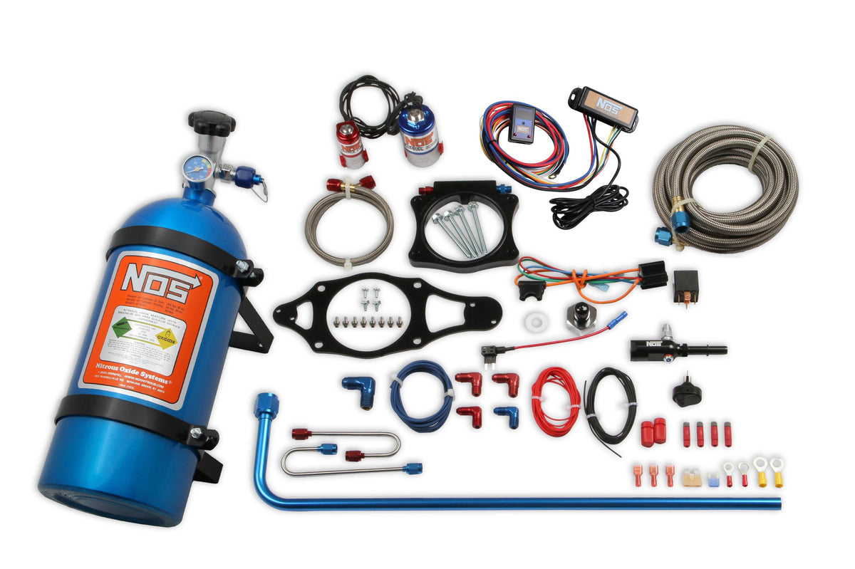 Nos 05218NOS C7 Corvette N2O Kit,10Lb,Blue/Red
