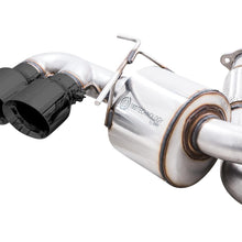 AWE Touring Edition Exhaust - Quad Diamond Black Tips (2020-2024 Corvette C8) - 3015-43159