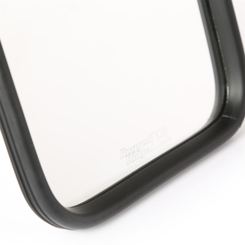 Rugged Ridge This Chrome Square Mirror Head From Rugged Ridge Fits 55-86 Jeep Cj. - 11011.01